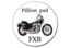 FXR pillion pads, passenger seat