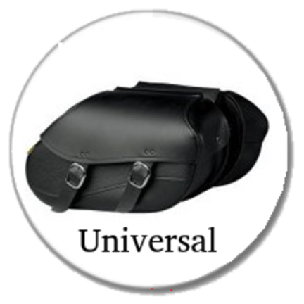 Motorcycle saddlebags throw-Over universal