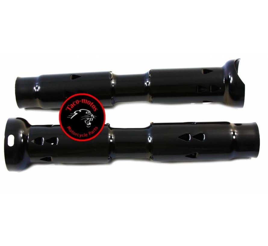 Schalldämpfer-Schalldämpfer-Set mit V-Nut - 79mm (Screamin Eagle Schalldämpfer 2007 oder neuer)