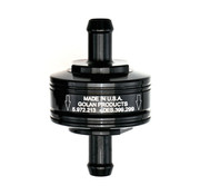 Golan Products Super mini fuel filter 1/4" (6 mm) Clear or Black anodized