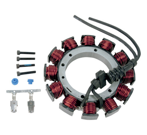 TC-Choppers Laaddynamo Stator Past op: > 99-03 Dyna; 2000 Softail