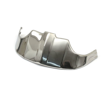 MCS Front fender tip stainless -OLD STYLE- Fits: > 49-58 Bigtwin