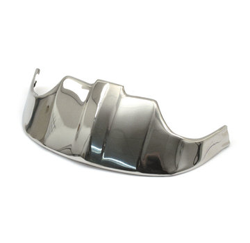 MCS Front fender tip stainless -OLD STYLE- Fits: > 49-58 Bigtwin