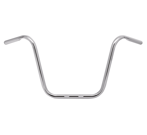 TC-Choppers Ape Hanger moleté de 14" (36cm) chrome Convient à:> 1 pouce de support de guidon