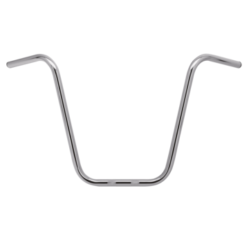 TC-Choppers 18" (46cm) Rise gerändelter Ape Hanger Chrom Passend für:> 1 Zoll Lenkerklemme