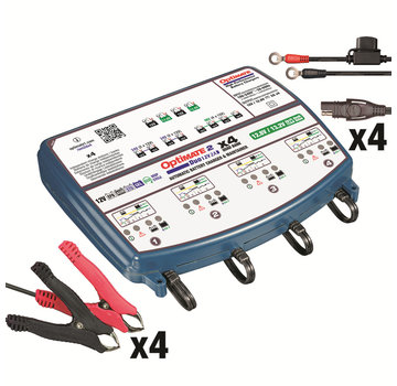 Tecmate Optimate 2 Acculaders duo 4-banks