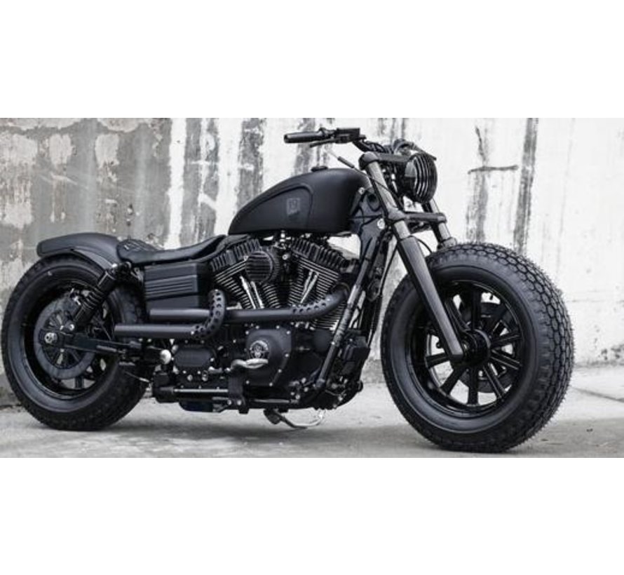 exhaust Guerilla Black - Fits > 06-17 Dyna