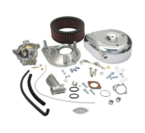 S&S S&S Super E carburetor kit include air filter and manifold Fits: > 55-65 panhead