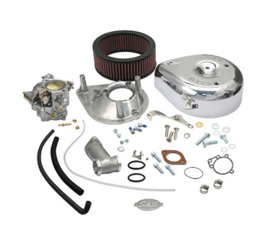 S&S Super E carburetor kit include air filter and manifold Fits: > 55-65 panhead