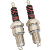 Drag Specialities NGK style Spark Plugs; Fits: > 99-17 Twin Cam; 86-21 XL Sportster