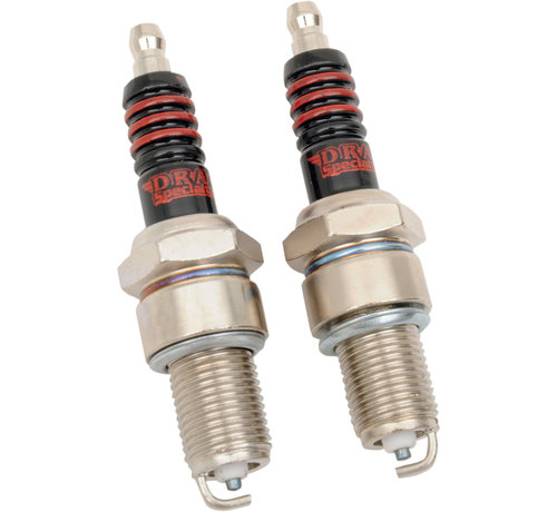Drag Specialities NGK style Spark Plugs; Fits: > 99-17 Twin Cam; 86-21 XL Sportster