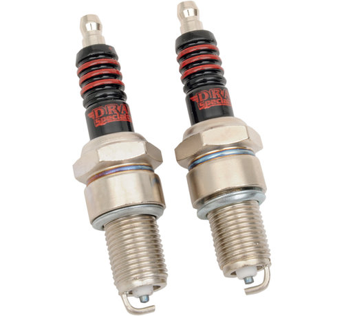 Drag Specialities NGK style Spark Plugs; Fits: > 84-99 Evo Bigtwin; 78-84 Shovelhead