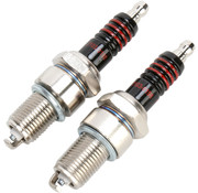 Drag Specialities NGK style BPR4ES-11 Spark Plugs; Fits: > 84-99 Evo Bigtwin; 78-84 Shovelhead (hotter tip)