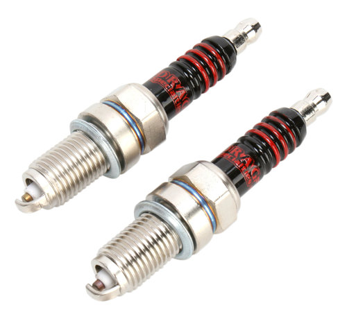 Drag Specialities  NGK style Spark Plugs; Fits: > 02-17 V-Rod XB9R Firebolt XB12 Lightning