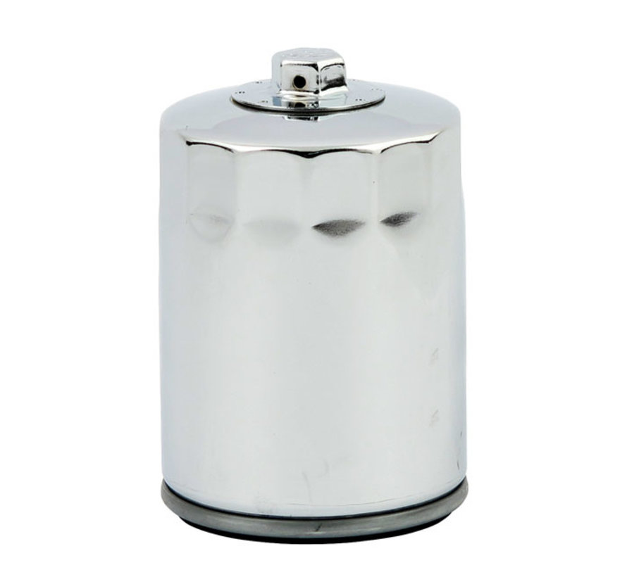 spin-on with top nut oil filter Chrome or Black Fits: > 17-21 M8