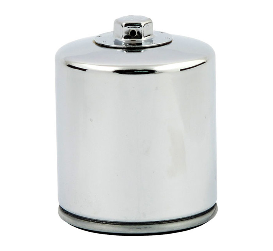 spin-on with top nut oil filter Chrome or Black Fits: > 02-17 V-Rod