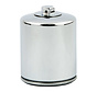 spin-on with top nut oil filter Chrome or Black Fits:> 1999 Softail; 99-17 Twin Cam