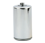 K&N spin-on with top nut oil filter, Chrome or Black Fits:> 91-98 Dyna Glide