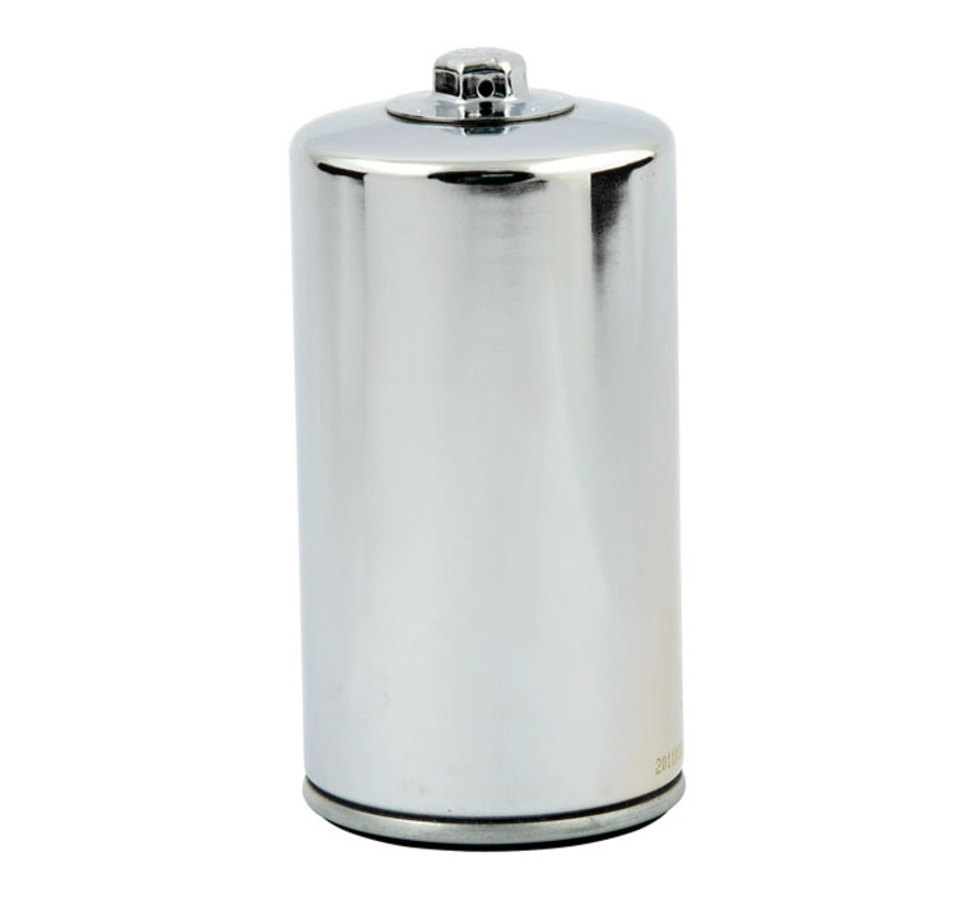 spin-on with top nut oil filter Chrome or Black Fits:> 91-98 Dyna Glide