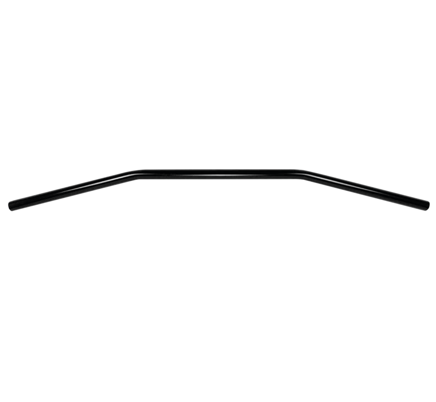 Barra de arrastre 40 "(100 cm) de ancho Manillar de 1" negro o cromado Se adapta a:> Abrazadera de manillar de 1 pulgada