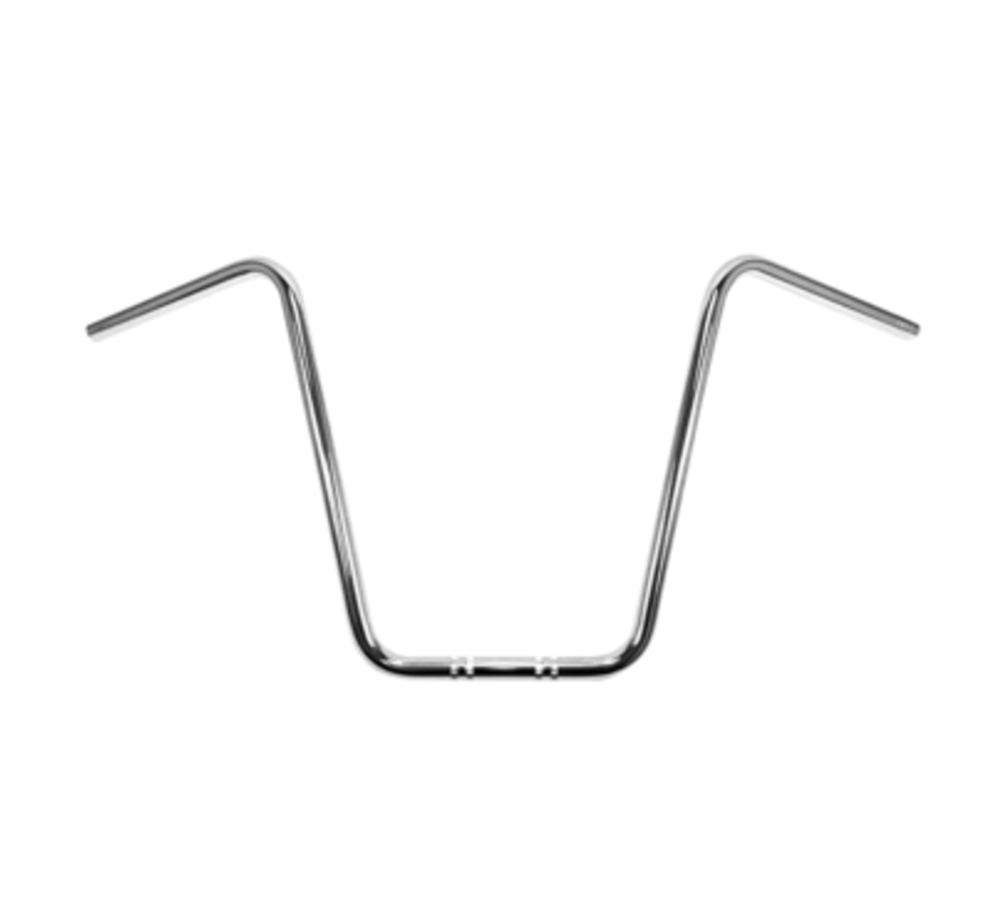 1" Guidon Ape Hanger 17" (44 cm) noir ou chrome Convient à :> 1" pince de guidon