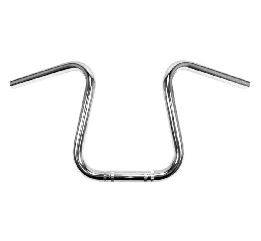 Handlebar Bobber one Black or Chrome Fits: > 1 inch handlebar clamps