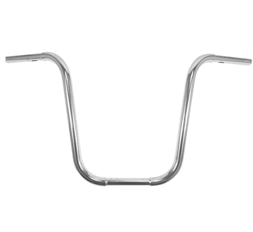 TC-Choppers 1 1/4" Classic Fat Ape Hanger Noir ou Chrome 17" Convient à : > 1" pinces de guidon