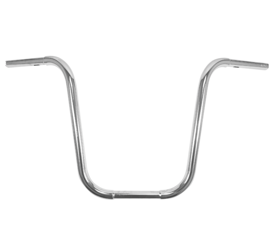 1 1/4" Classic Fat Ape Hanger Noir ou Chrome 17" Convient à : > 1" pinces de guidon