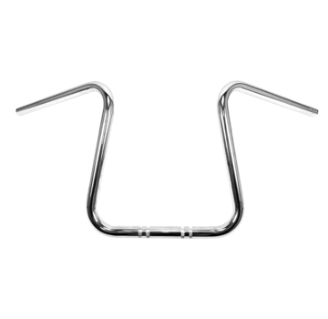 TC-Choppers 1" Handlebars 13.5" (34cm) rise Organic black or chrome Fits: > 1 inch handlebar clamps