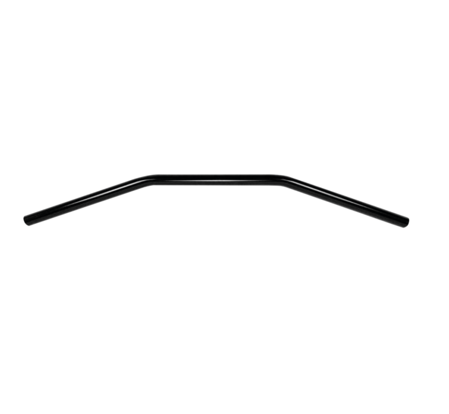 Barra de arrastre 32 "(80 cm) de ancho Barra de arrastre negra o cromada Se adapta a:> Abrazaderas de manillar de 1 pulgada