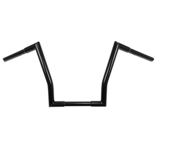 TC-Choppers Manillar Negro Cuadrado de 12" Fat Ape Hanger Se adapta a: > Abrazaderas de manillar de 1 pulgada