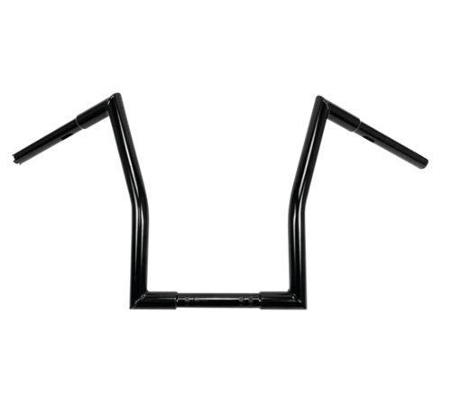 TC-Choppers Handlebar Black 15" Square Fat Ape Hanger Fits:> 1 inch handlebar clamps