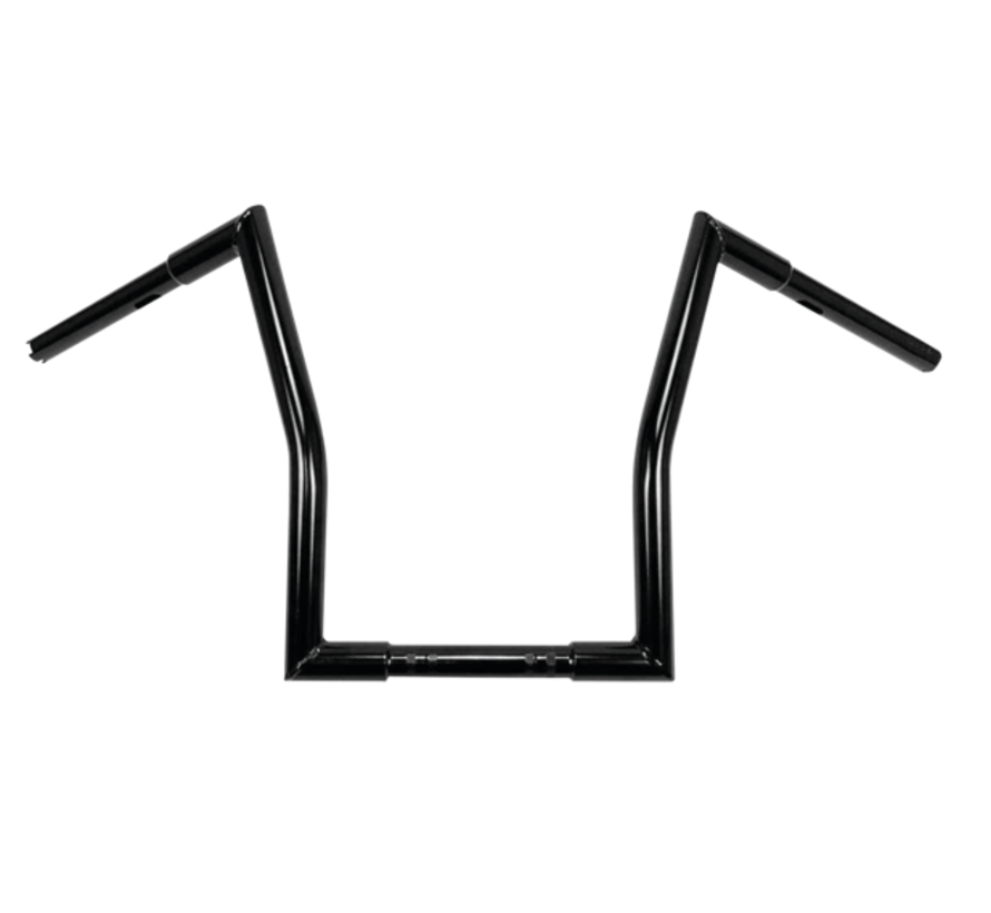 Guidon noir 15" Square Fat Ape Hanger Convient à:> 1" pinces de guidon