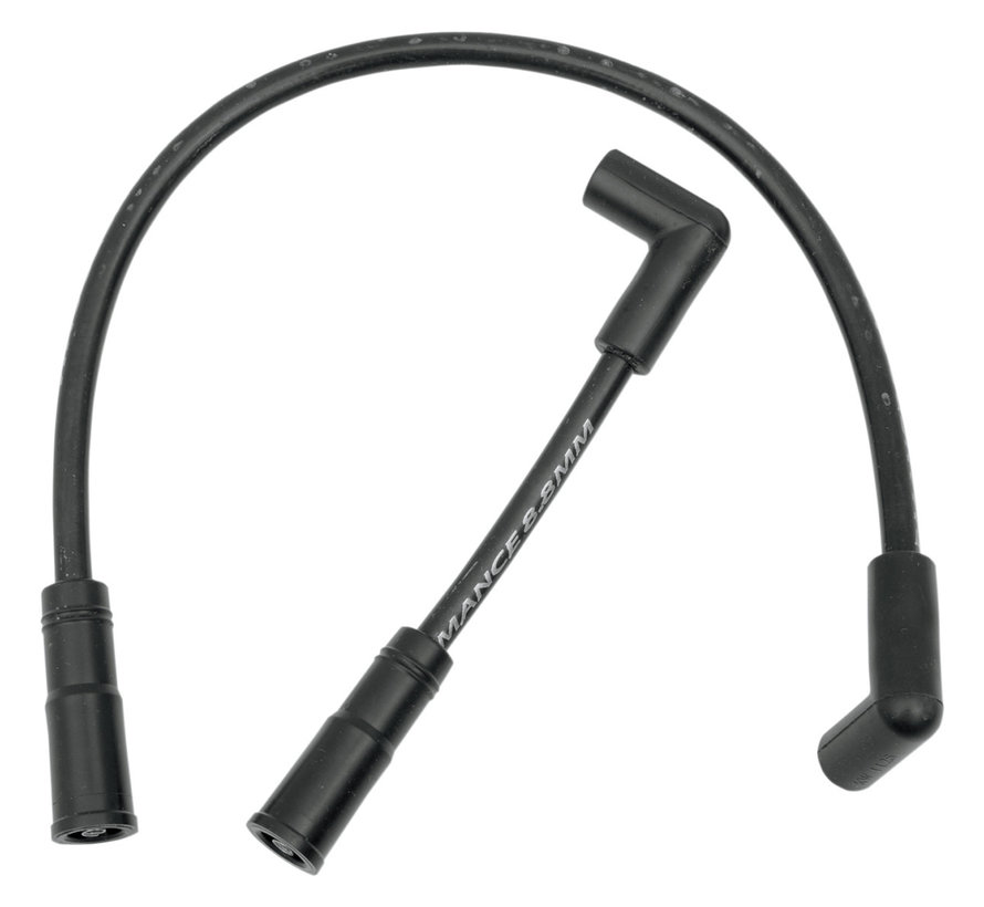 Cable de bujía de 8 8 mm para:> 00‑17 Dyna / FLD