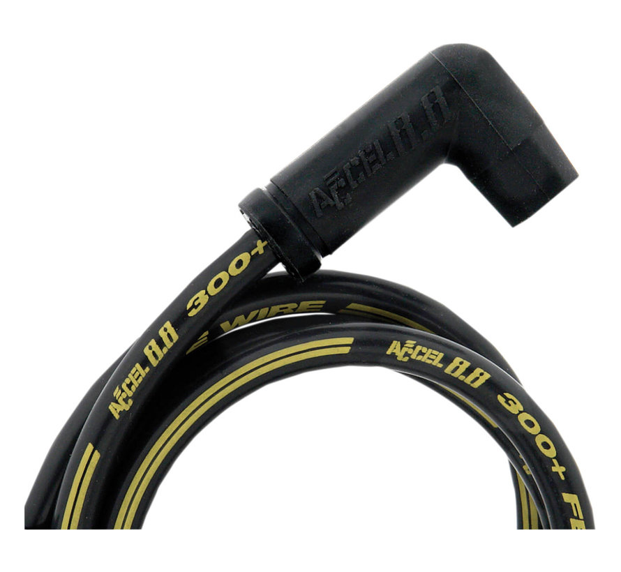 300+ Custom Fit 8 mm Ignition Wire Convient :> 84-99 Softail 91-98 Dyna 80-84 FX/FL Shovelhead