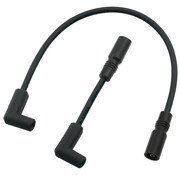 Accel Cable de bujía de 8 mm negro Compatible con:> 00-17 Softail, 17 FXSB
