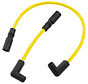 Cable de bujía de 8 mm amarillo Se adapta a:> 99-17 Dyna; 99-02 Buell XB