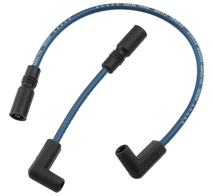 8 mm Zündkabel blau Passend für: > 99-17 Dyna; 99-02 Buell XB