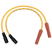 Accel Cable de bujía de 8 mm amarillo Compatible con:> 99-08 FLT / Touring; 04-06 XL Sportster