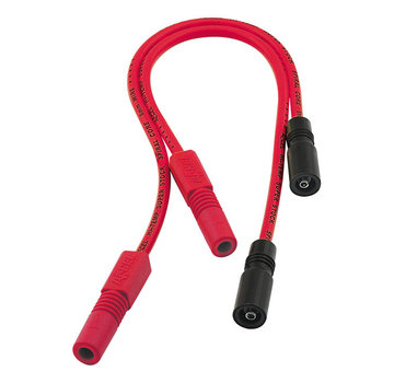 Accel Accel Cable rojo de bujía de 8 mm Se adapta a:> 99-08 FLT / Touring; 04-06 XL Sportster