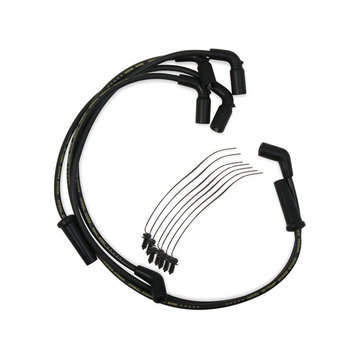 Accel 8 mm Bougiekabel zwart Past op: > 17-21 M8 Touring; 17-21 M8 Trikes