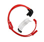 8 mm Spark Plug Wire red Fits: > 17-21 M8 Touring; 17-21 M8 Trikes