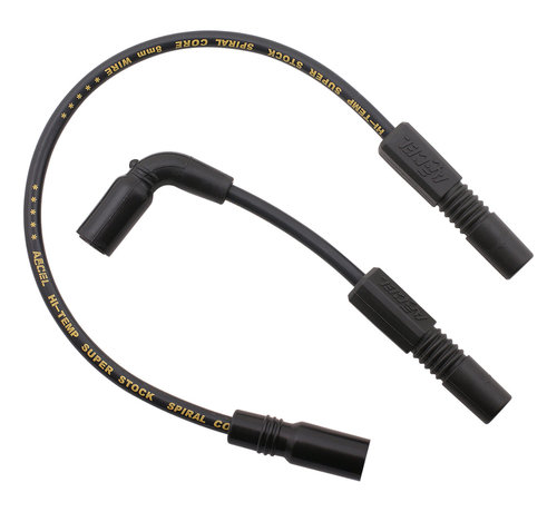 Accel 8 mm Zündkabel Schwarz Passend für: > 09-12 XR1200 Sportster