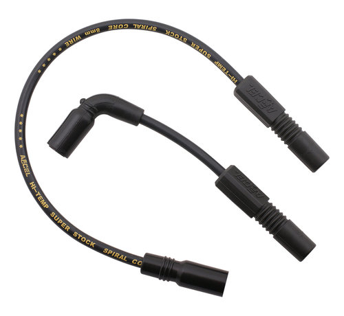 Accel Cable de bujía de 8 mm negro para:> 09-12 XR1200 Sportster