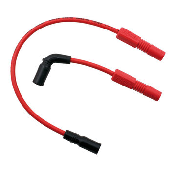 Accel Cable de bujía de 8 mm rojo Compatible con:> 09-12 XR1200 Sportster