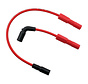 Cable de bujía de 8 mm rojo Compatible con:> 09-12 XR1200 Sportster