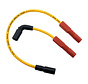 Cable de bujía amarillo de 8 mm Compatible con:> 09-12 XR1200 Sportster