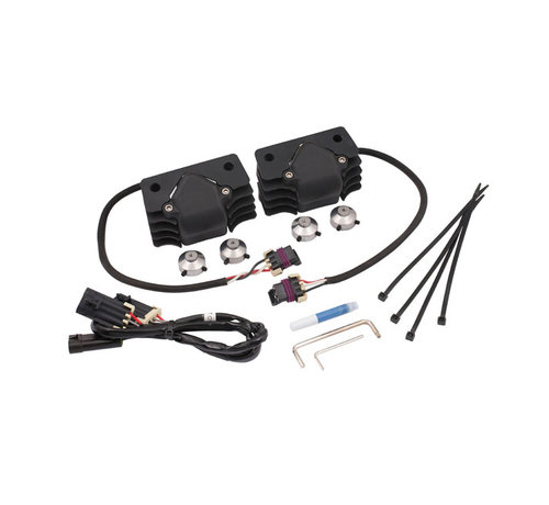 Accel Harley Davidson Accel Stealth Cop Supercoil-Kit Schwarz oder natur Passend für: > 07-21 XL Sportster