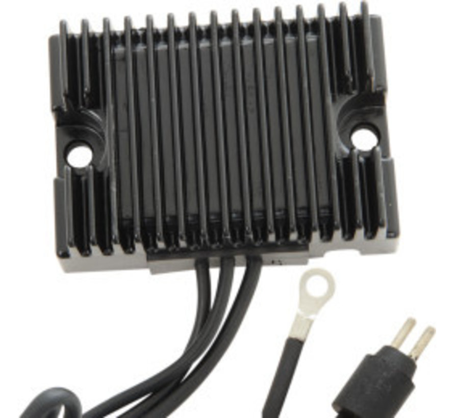 Solid State regulator black or chrome Fits: > L84-90 XL Sportster