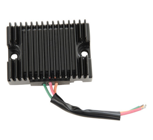 TC-Choppers  Solid State regulator black 12V; generator models Fits: > 65-77 XL; 65-69 FL